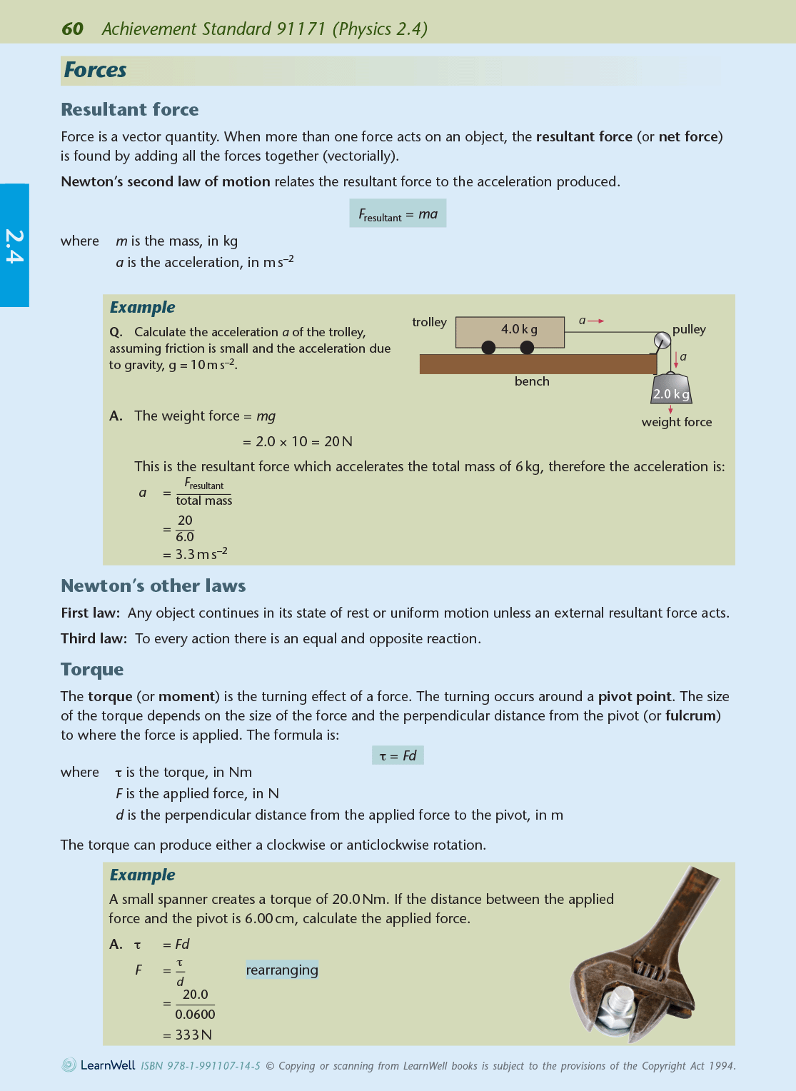 Level 2 Physics AME Workbook