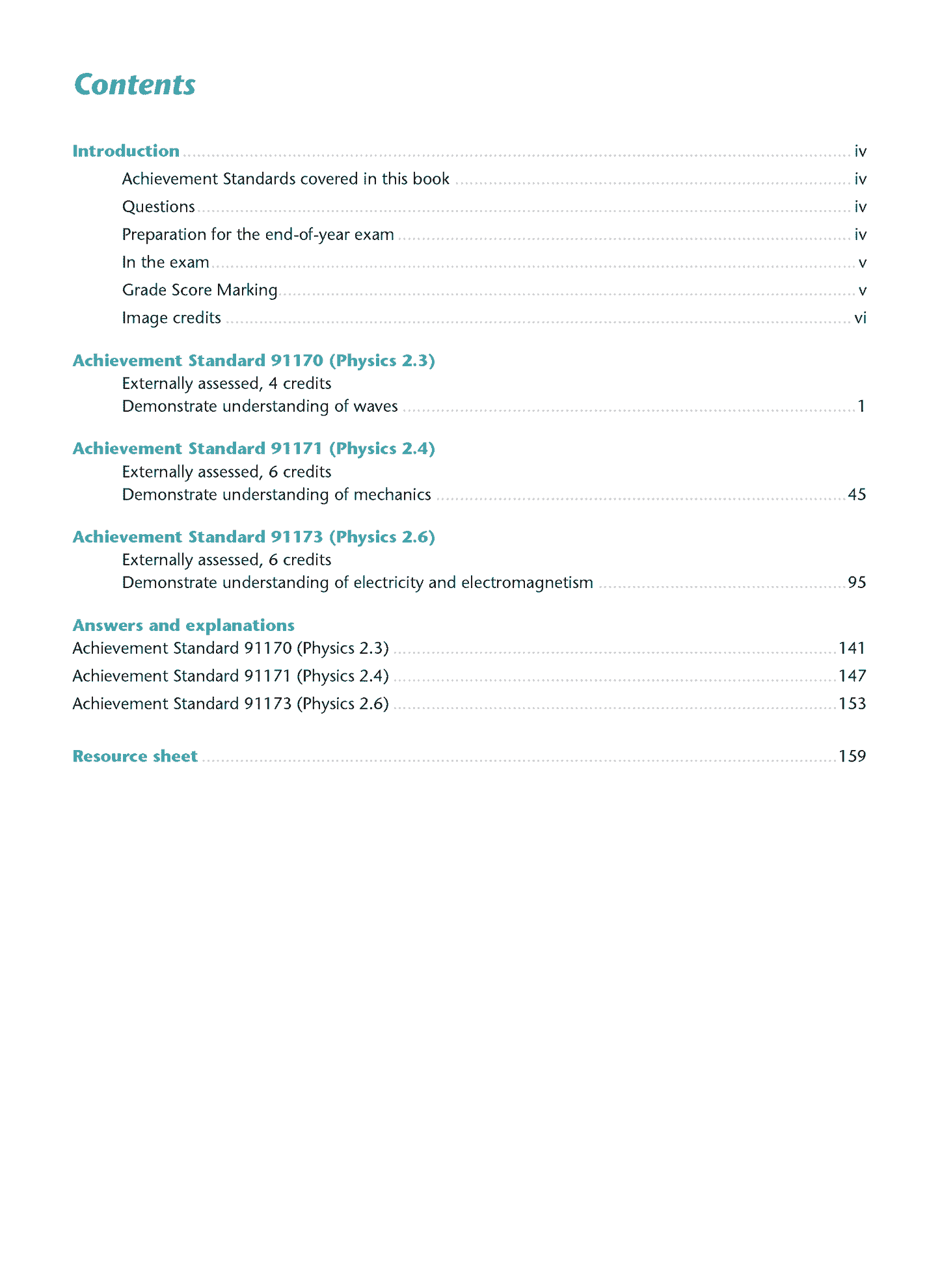 Level 2 Physics AME Workbook