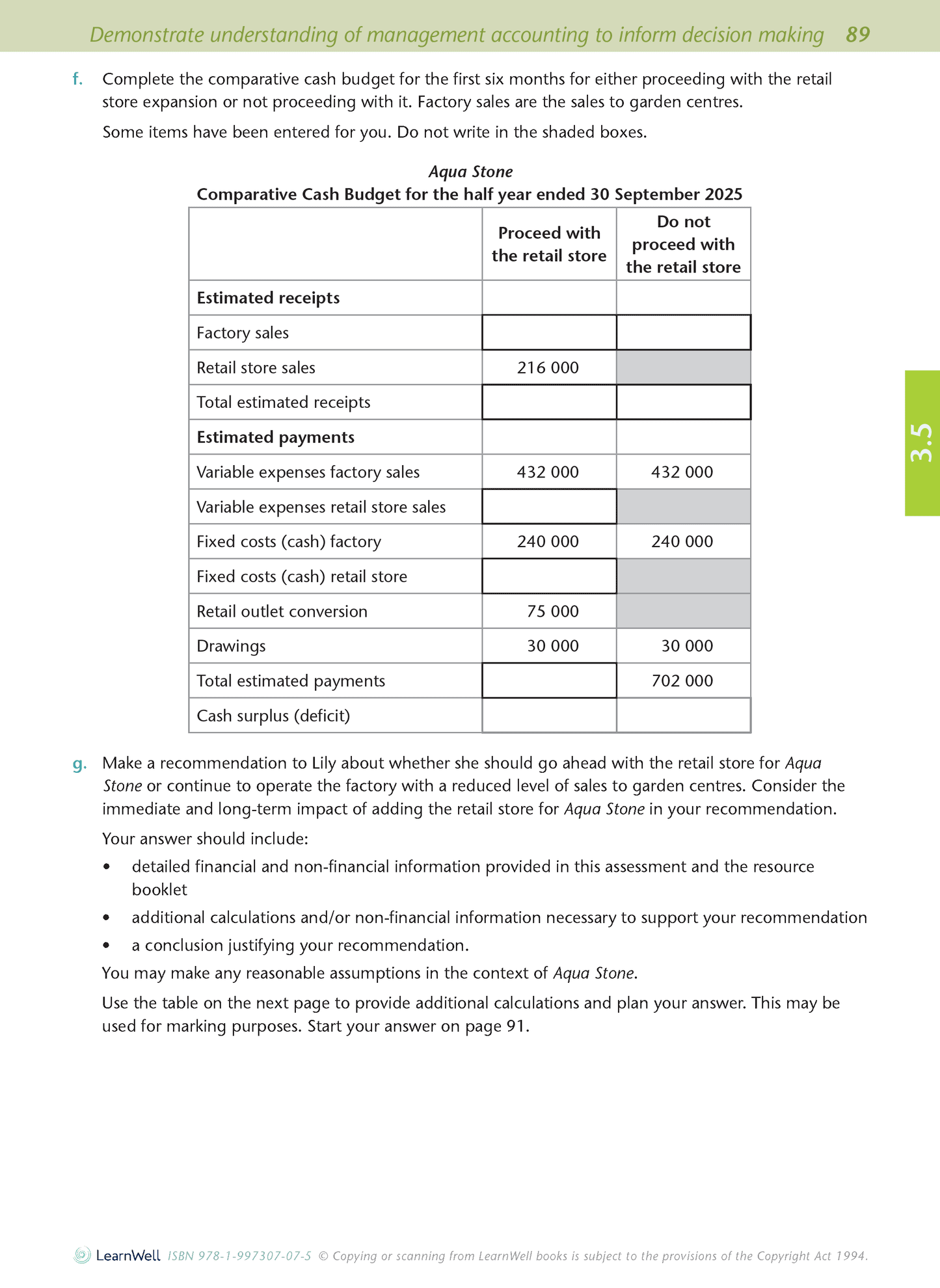 Level 3 Accounting AME Workbook
