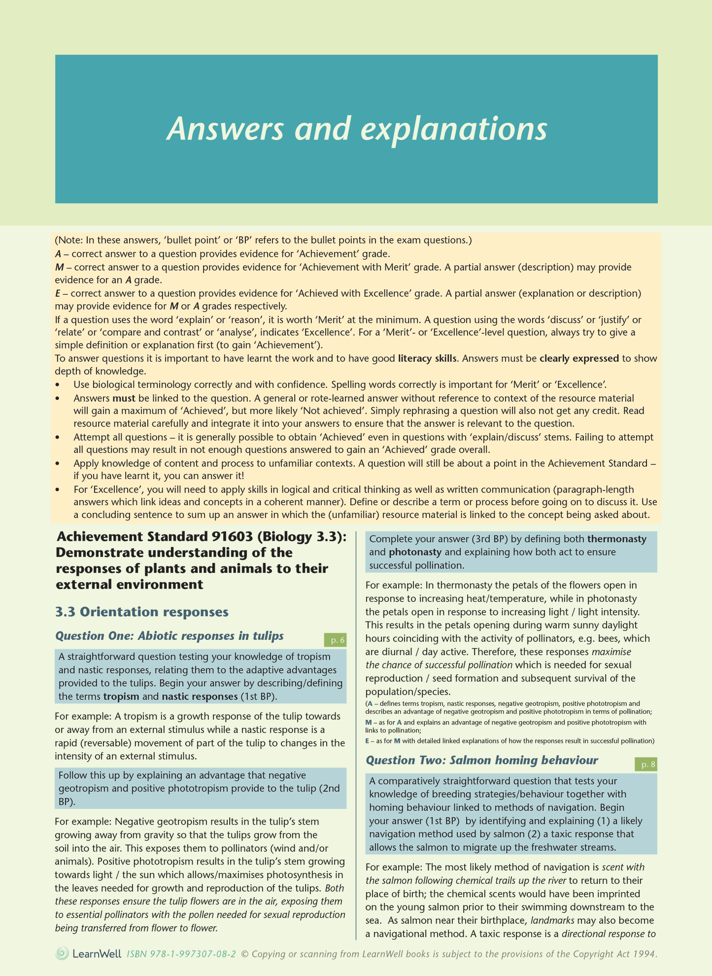 Level 3 Biology AME Workbook