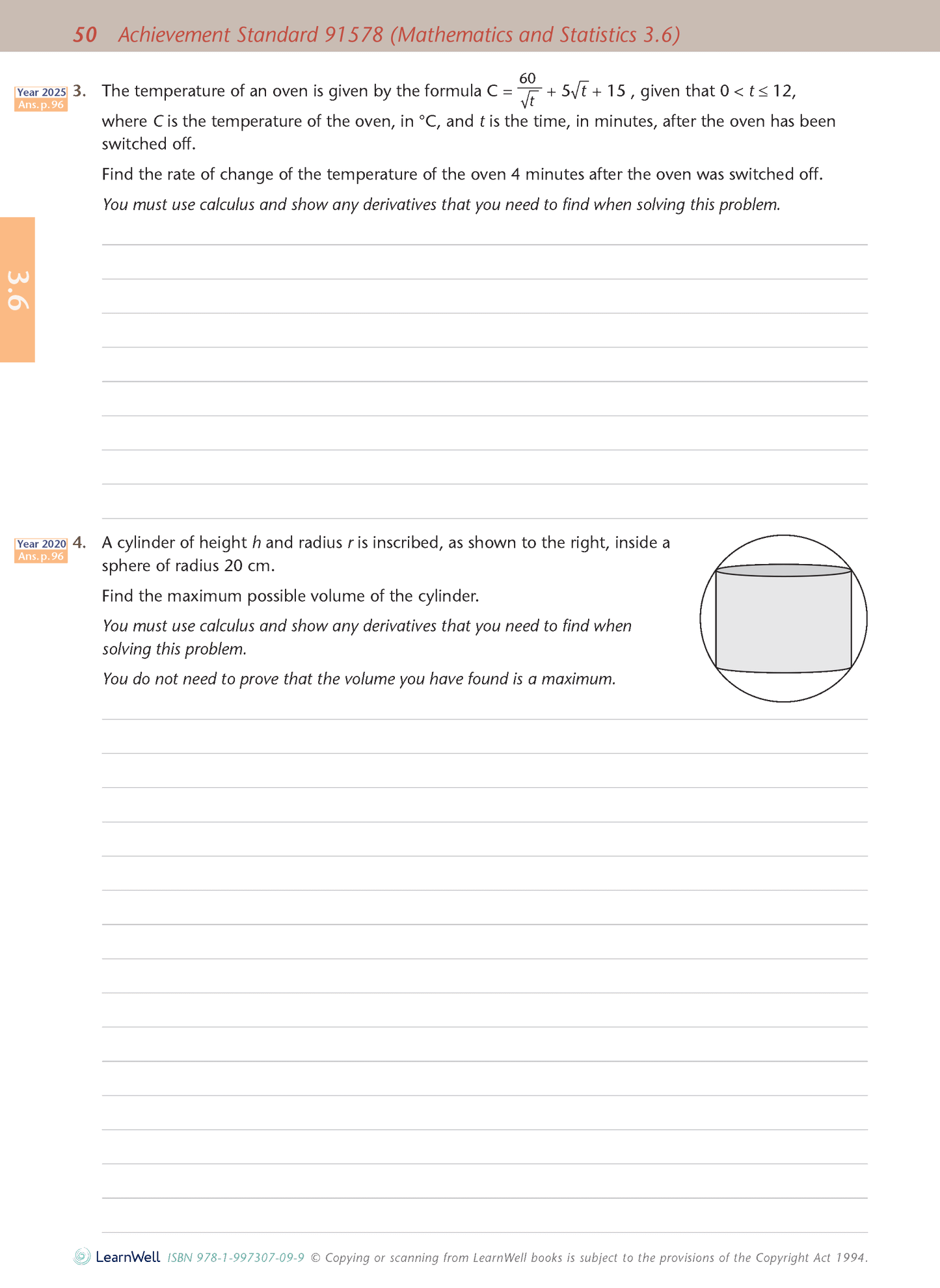 Level 3 Calculus AME Workbook