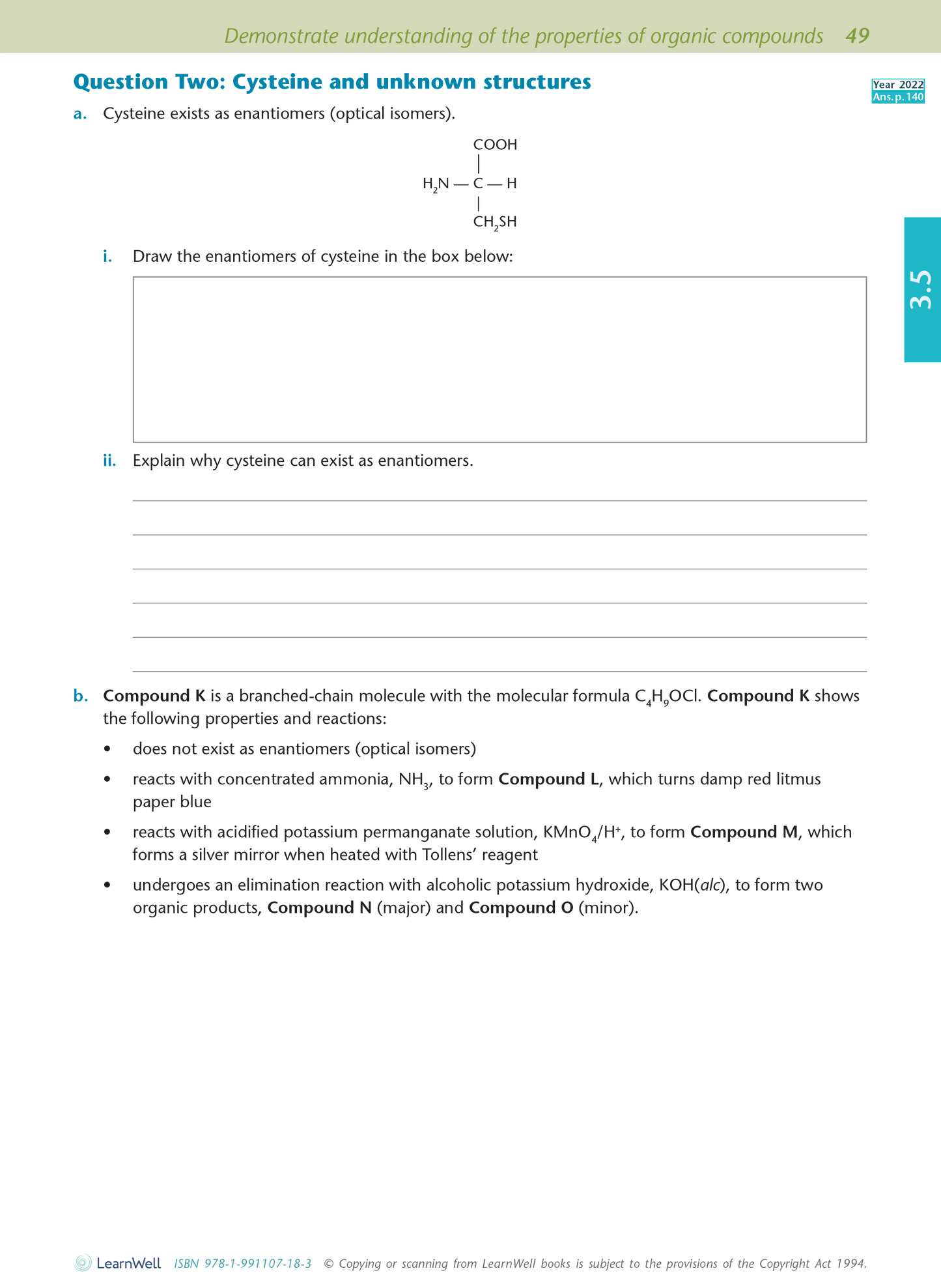 Level 3 Chemistry AME Workbook