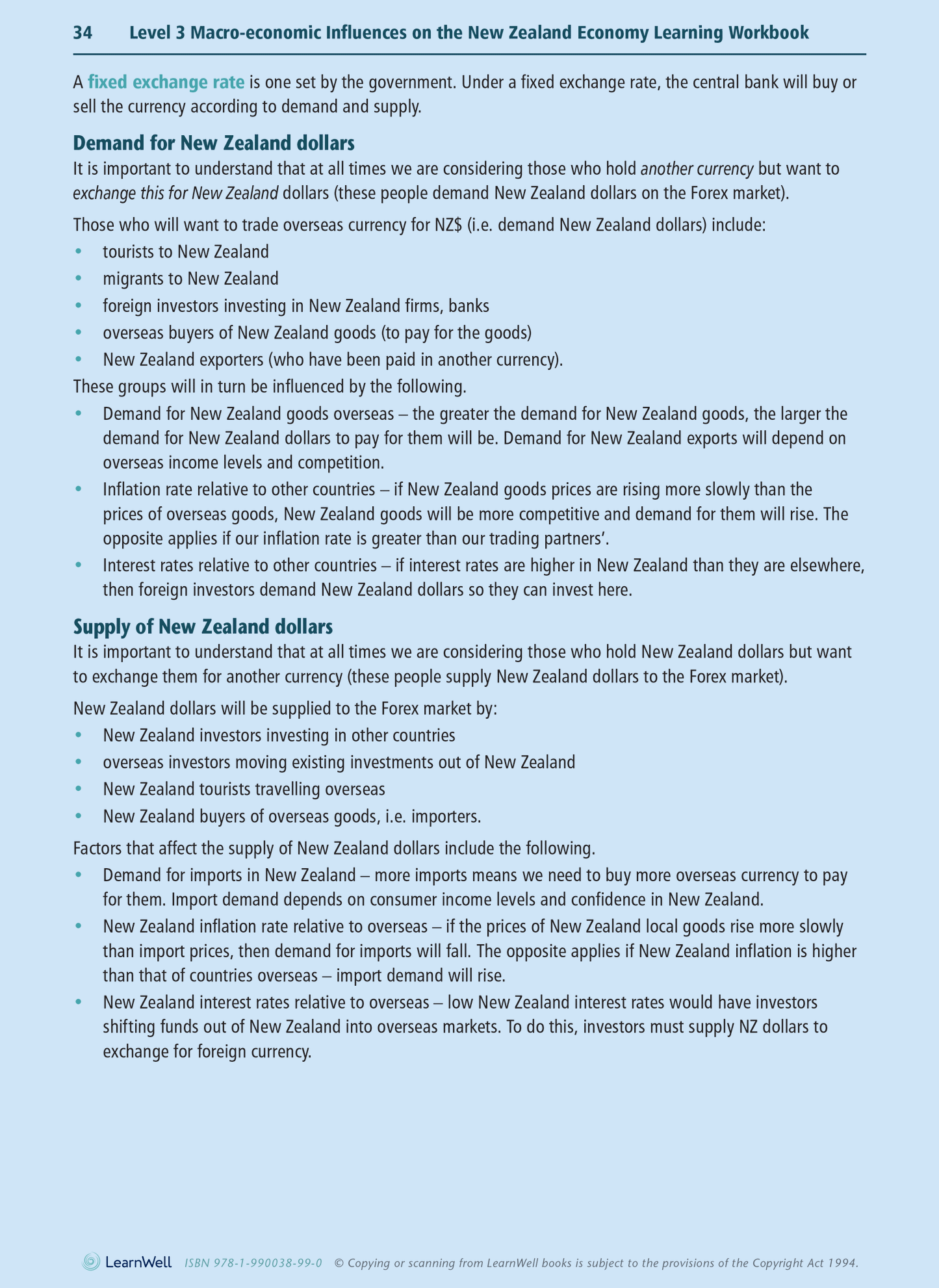 Level 3 Macro-economic Influences on the New Zealand Economy 3.5 Learning Workbook