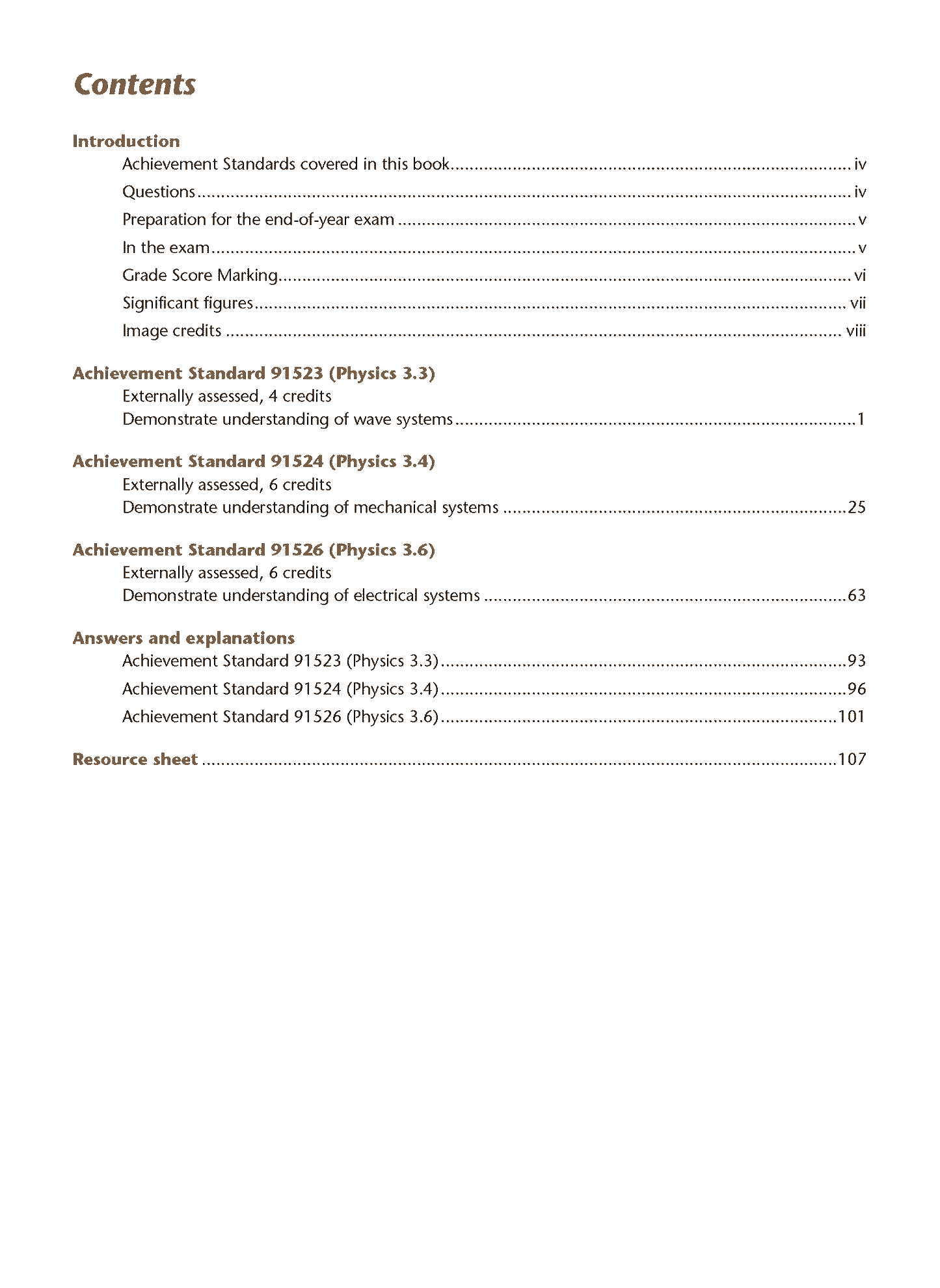 Level 3 Physics AME Workbook