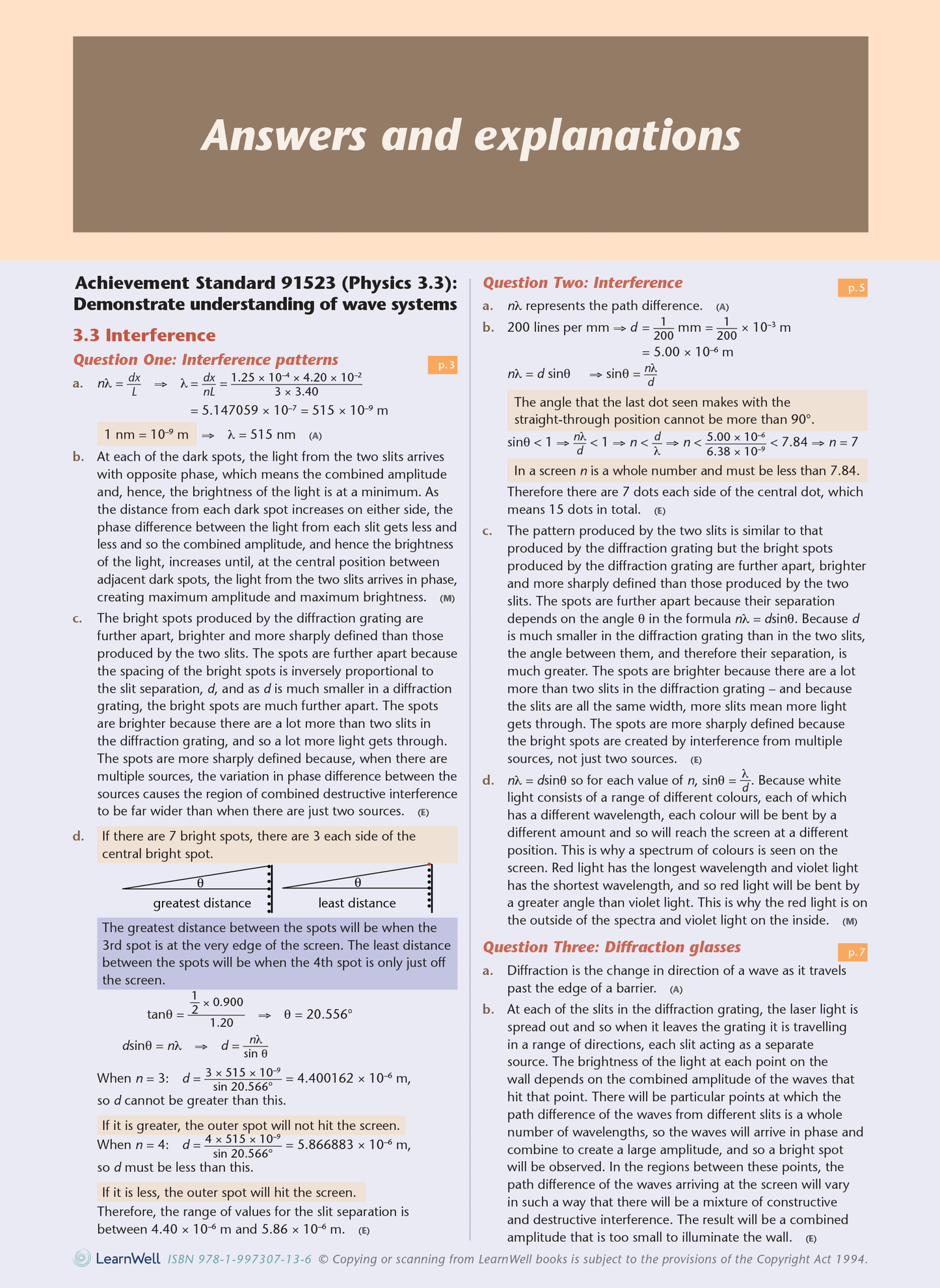 Level 3 Physics AME Workbook
