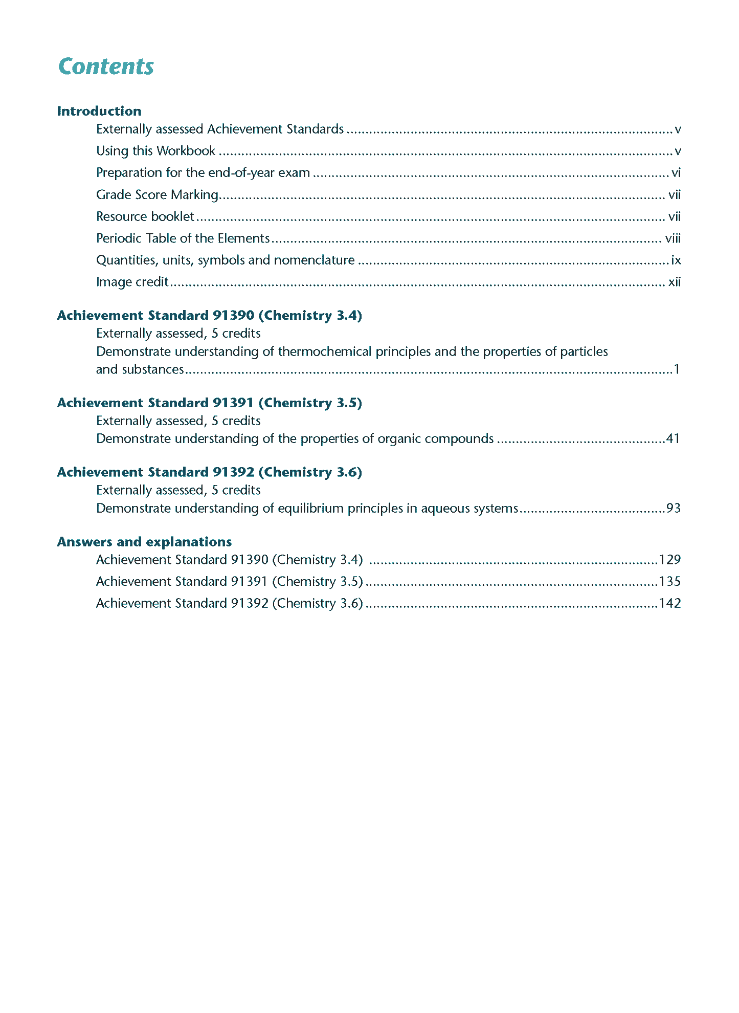 Level 3 Chemistry AME Workbook