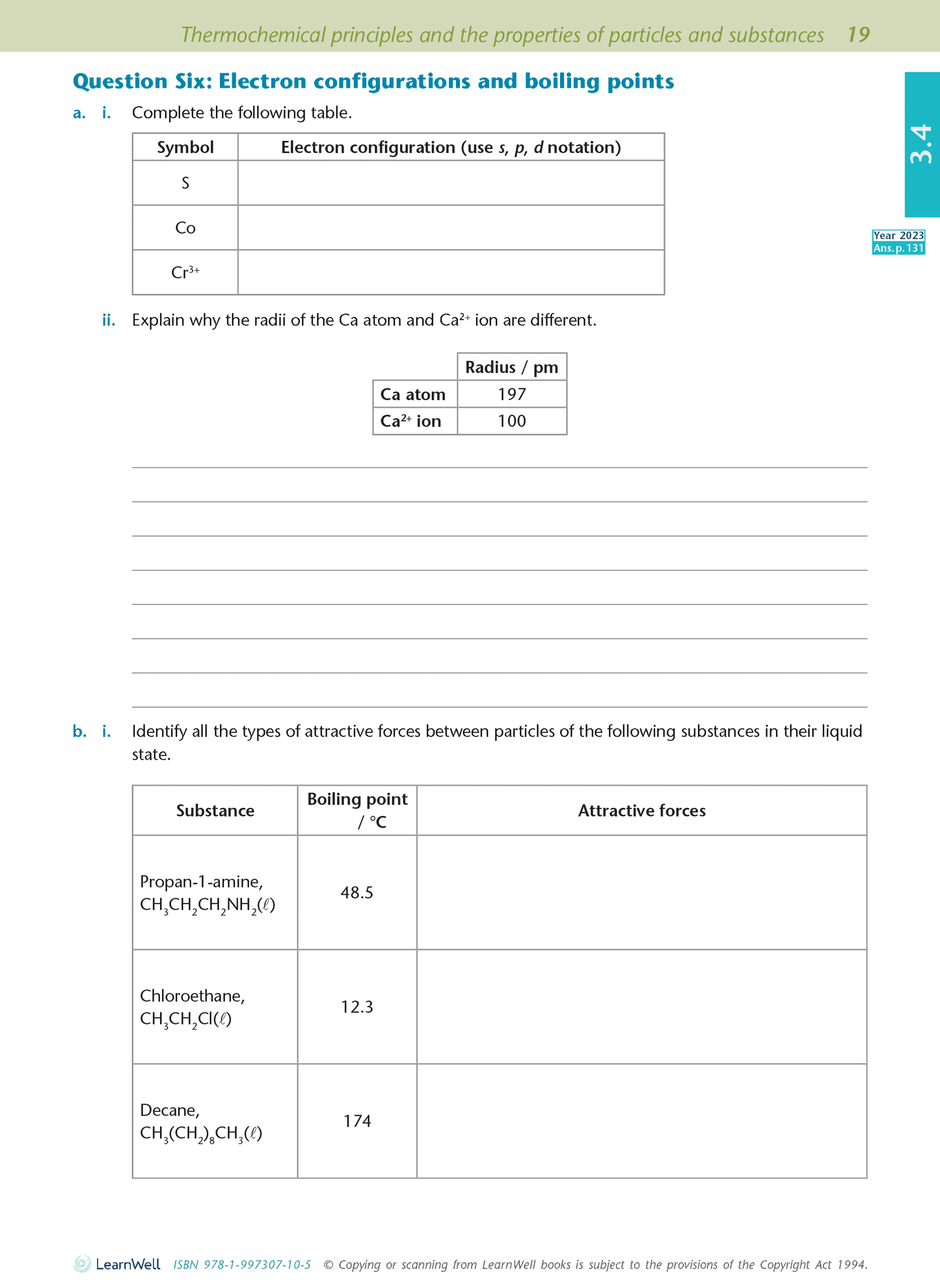 Level 3 Chemistry AME Workbook