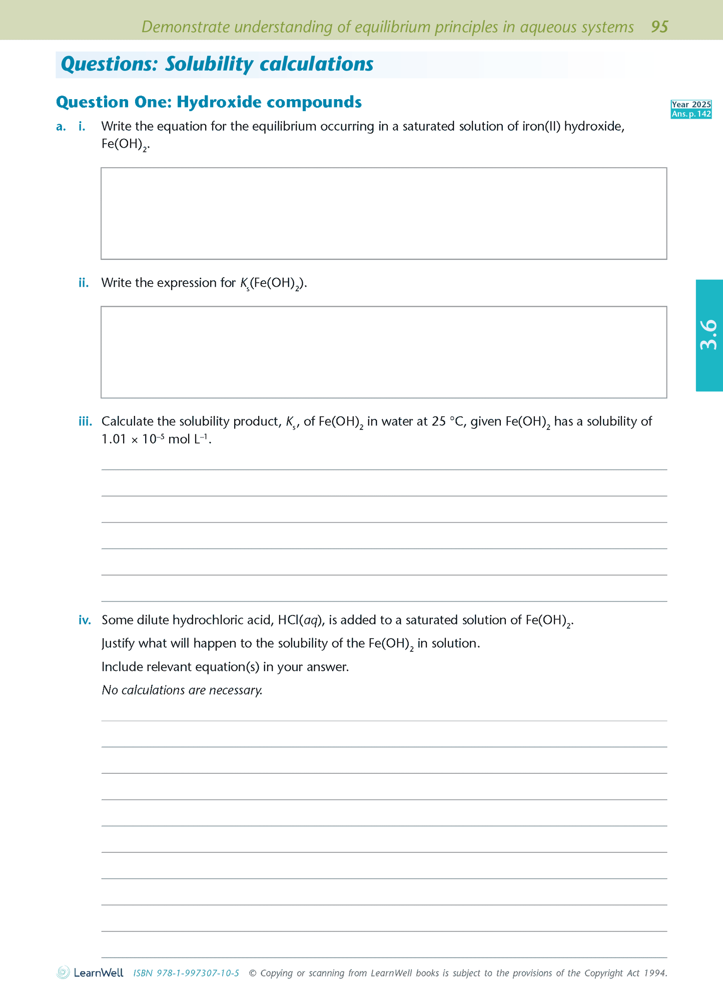Level 3 Chemistry AME Workbook