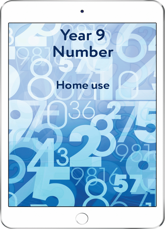 Year 9 Number - Home Use
