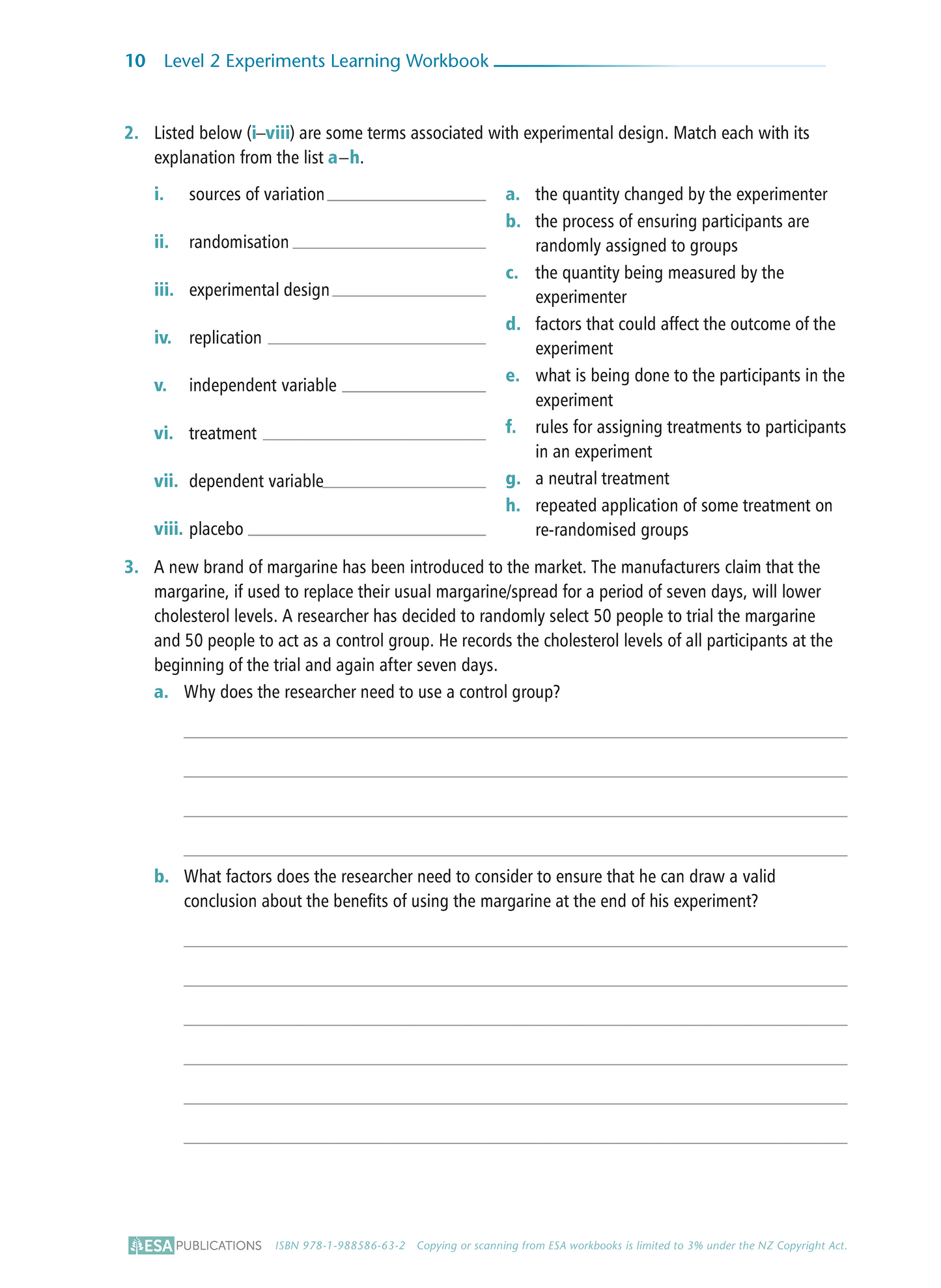 Level 2 Experiments 2.10 Learning Workbook