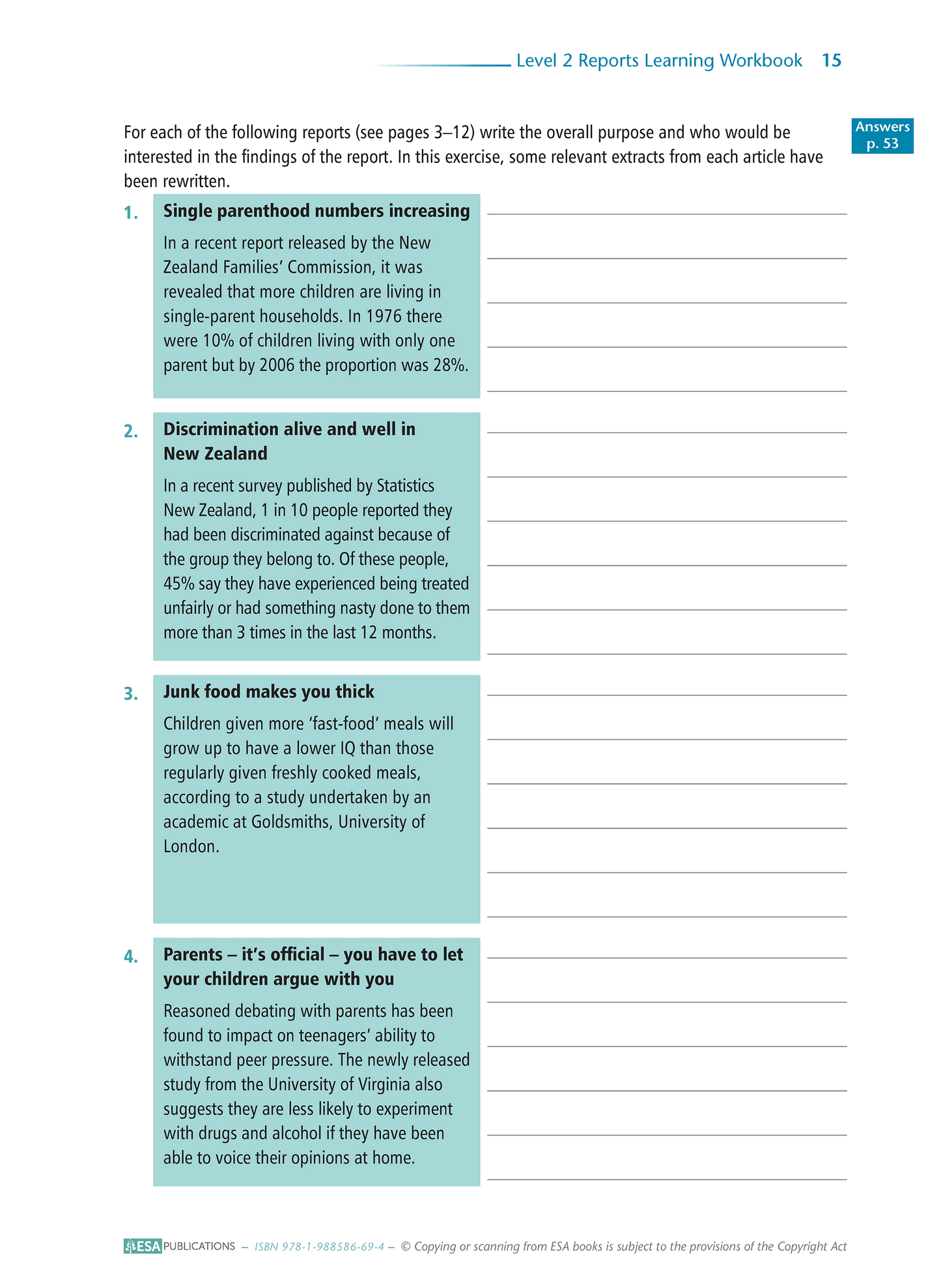 Level 2 Reports 2.11 Learning Workbook