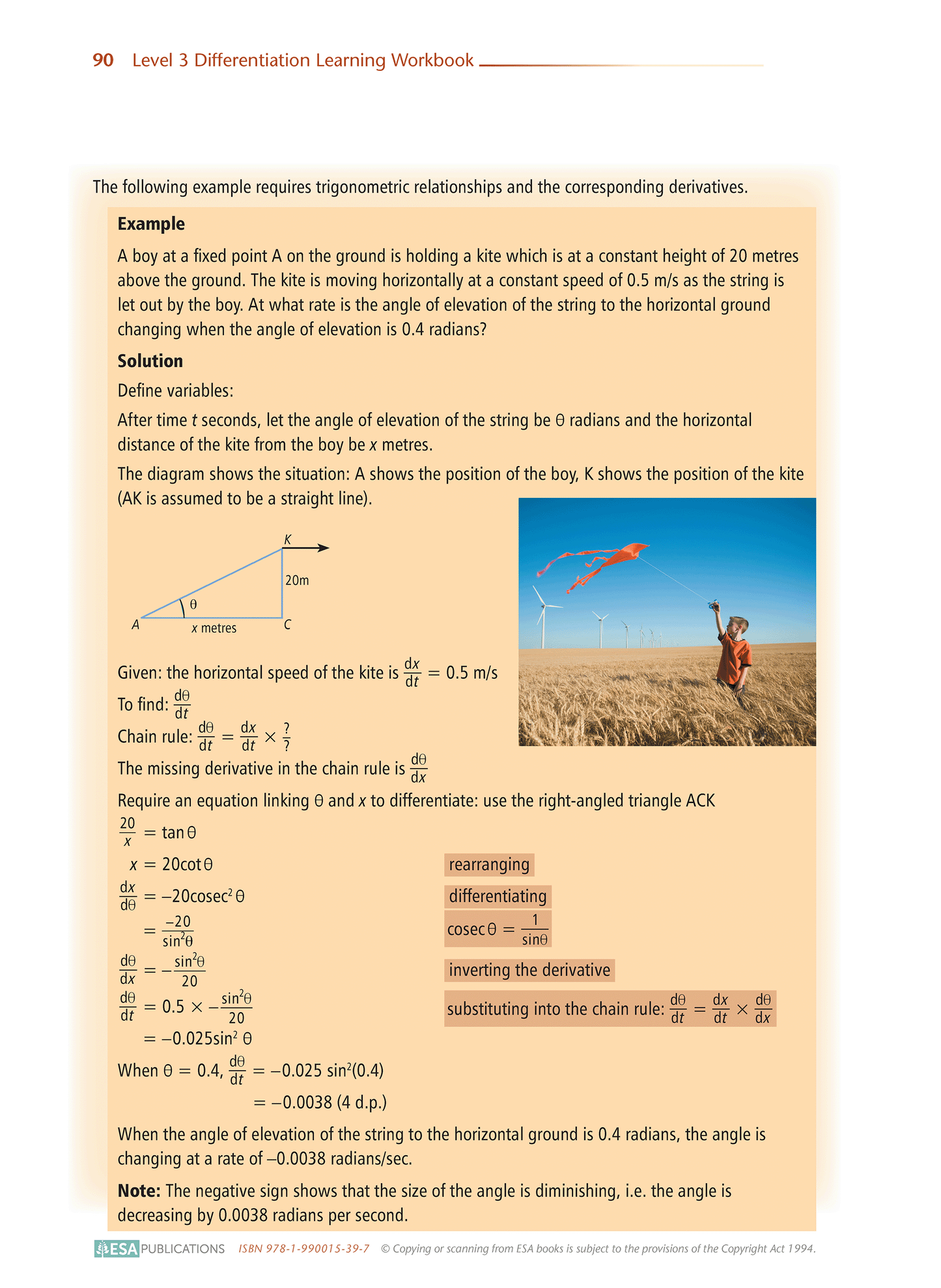 Level 3 Differentiation 3.6 Learning Workbook