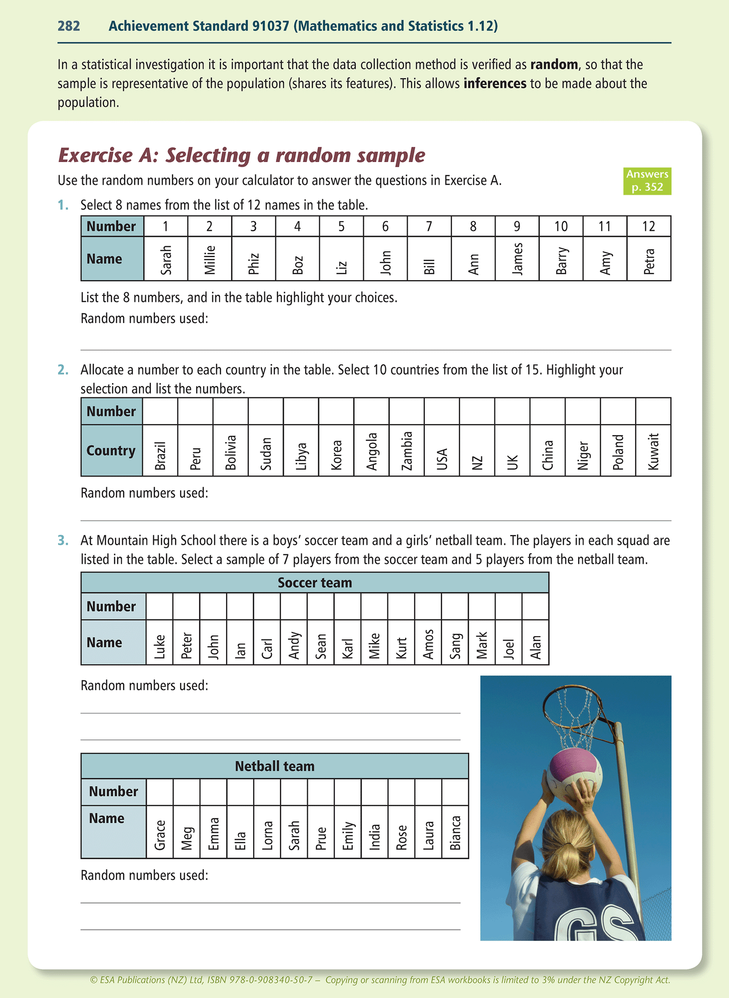 Level 1 Mathematics and Statistics Learning Workbook