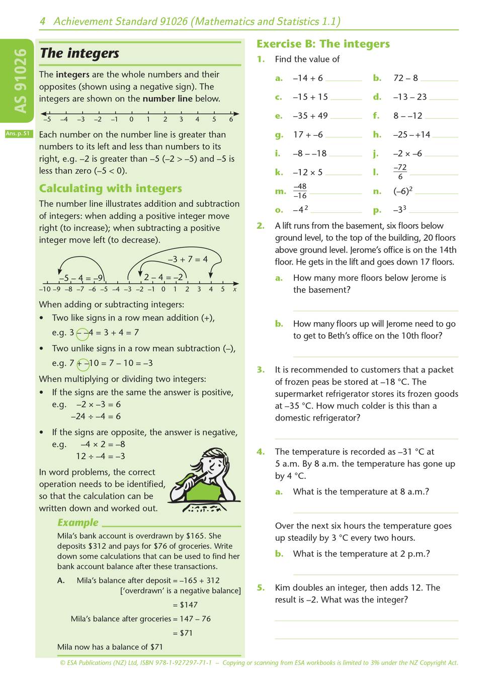 Level 1 Number 1.1 Learning Workbook - LearnWell