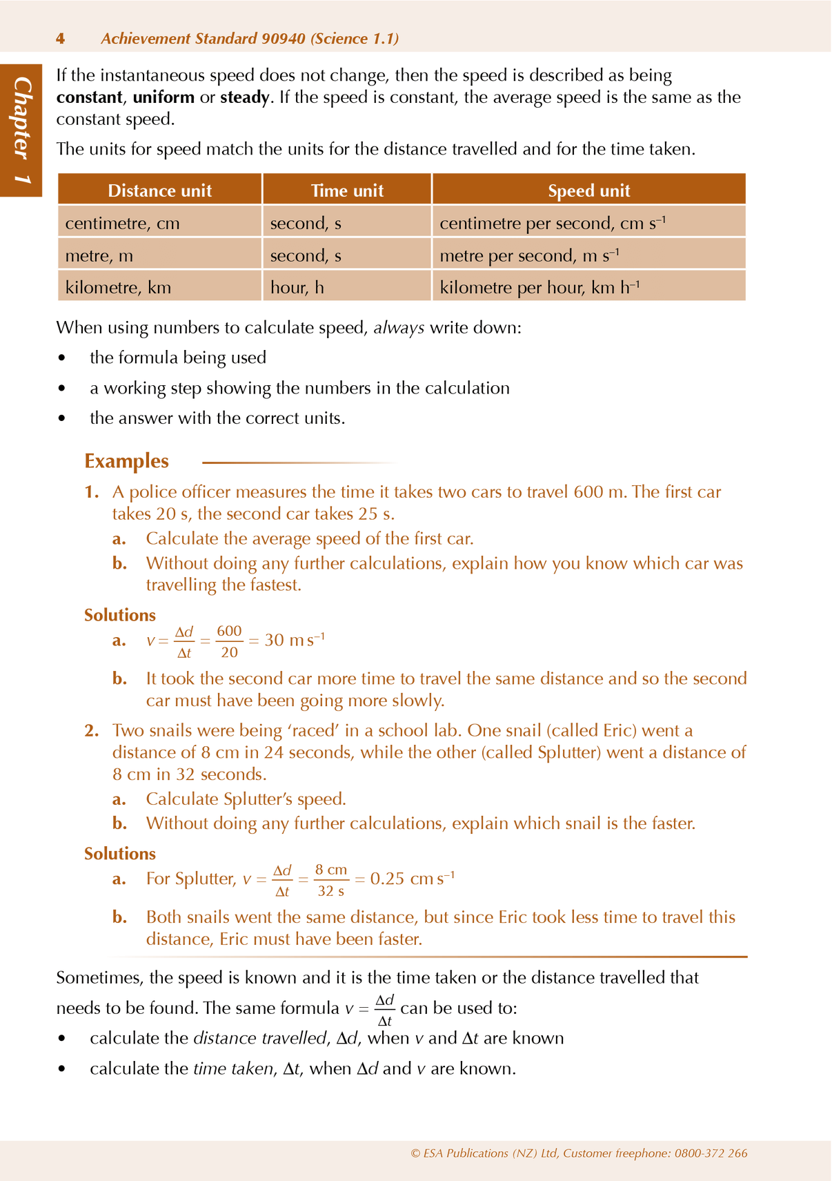 Level 1 Physics ESA Study Guide - LearnWell