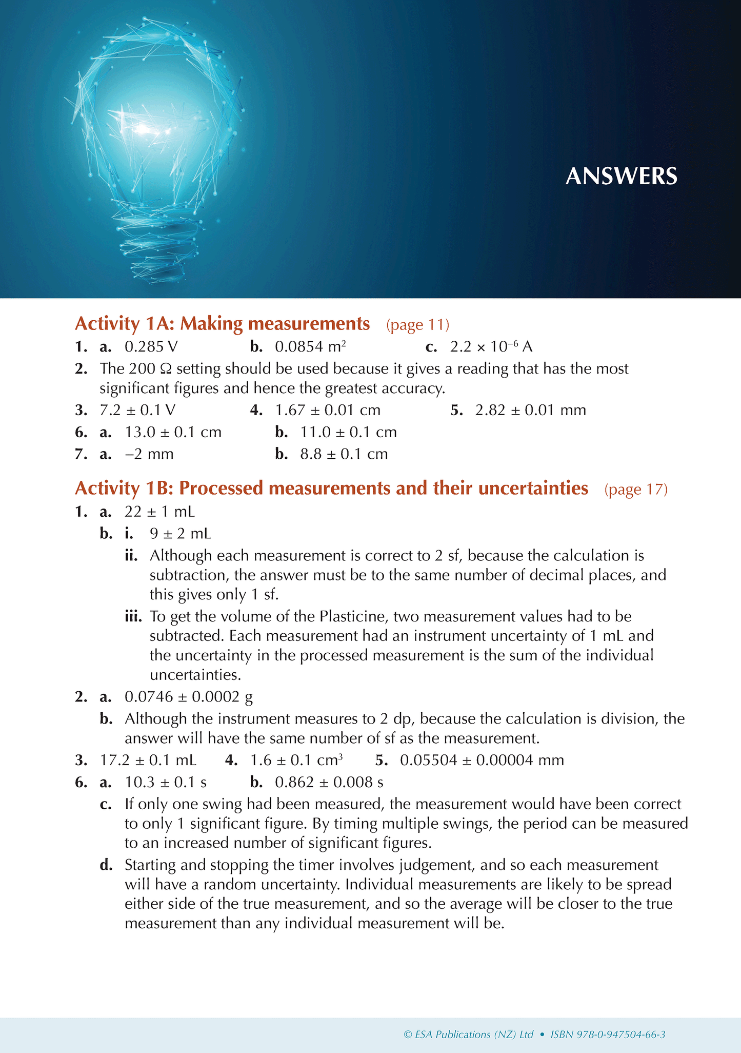 Level 3 Physics ESA Study Guide