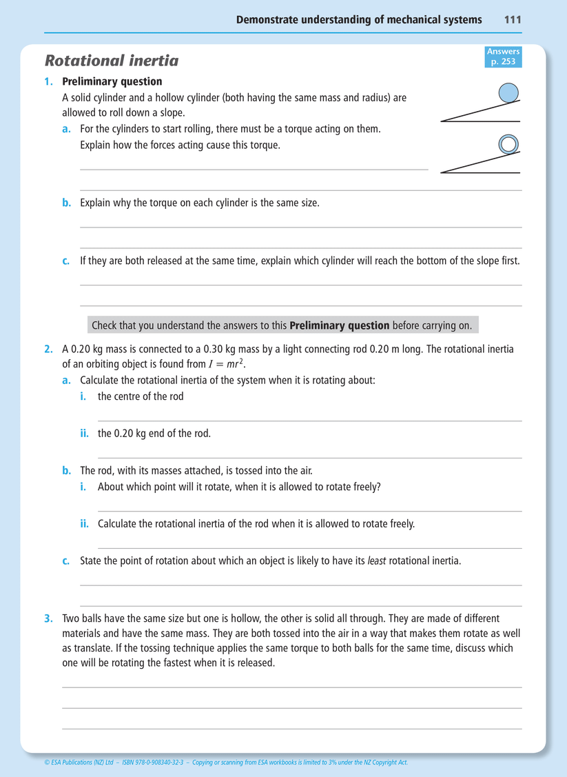 Level 3 Physics Externals Learning Workbook Learnwell