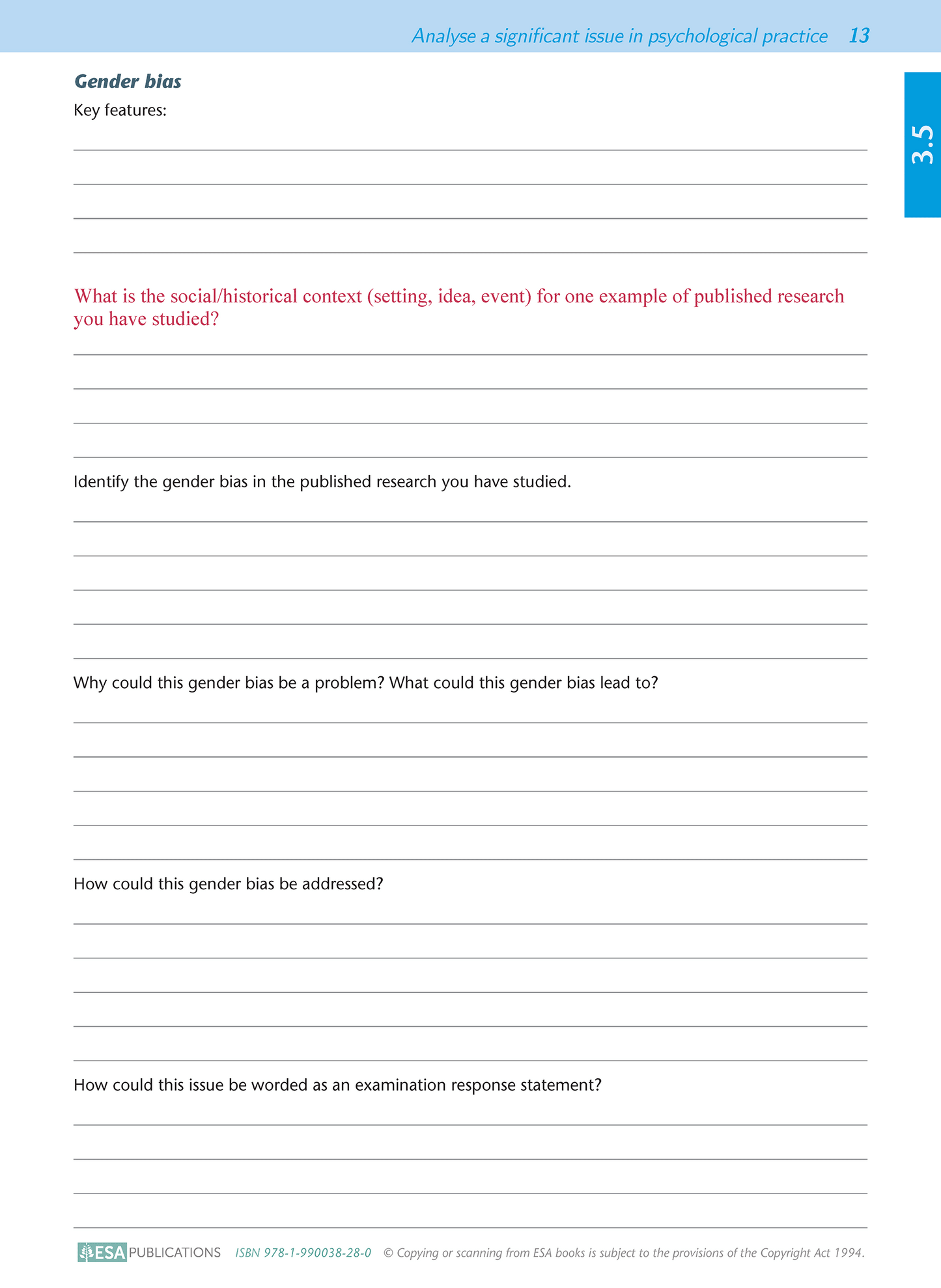 Level 3 Psychology AME Workbook