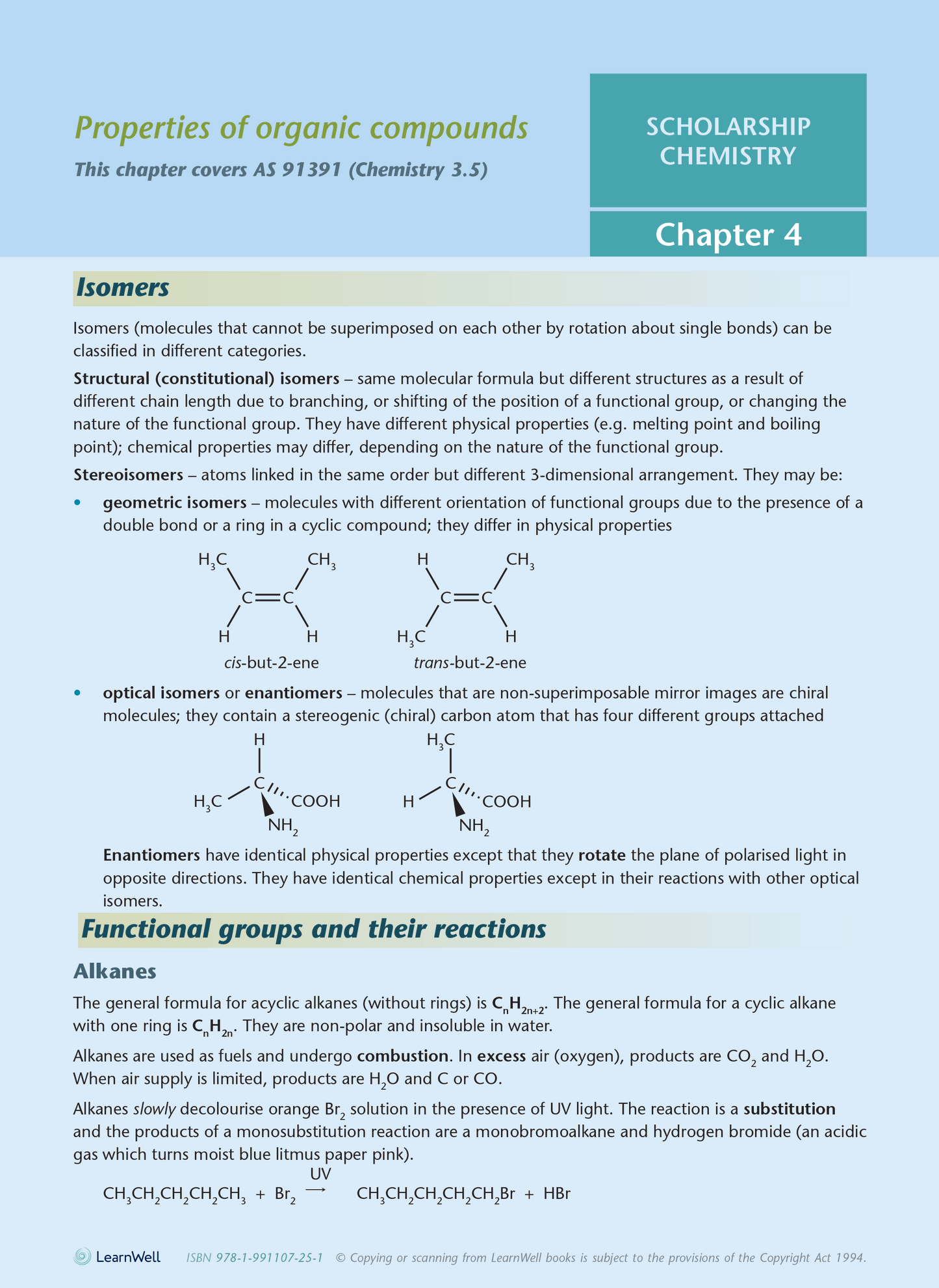 Scholarship Chemistry AME Workbook