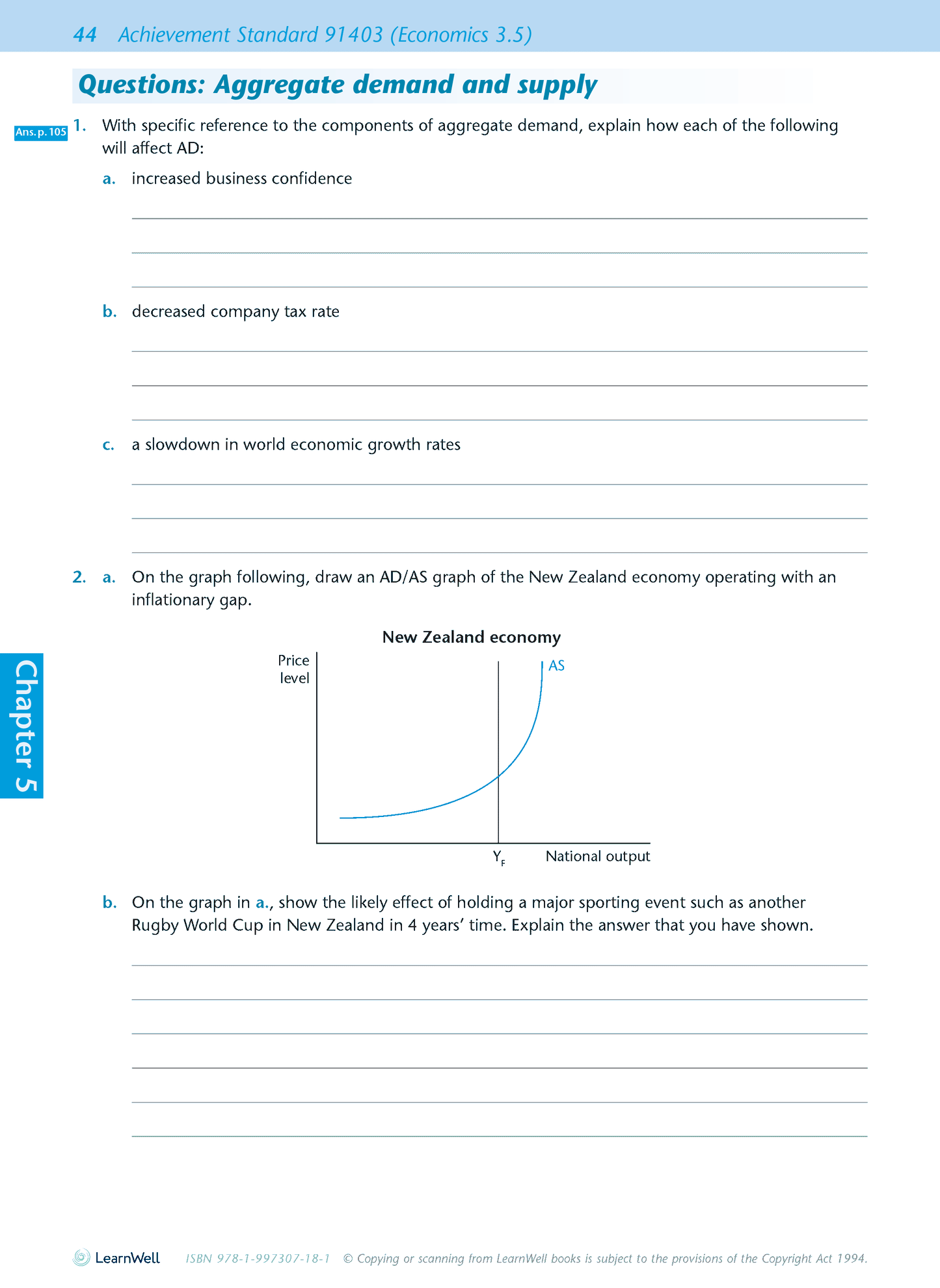 Scholarship Economics AME Workbook