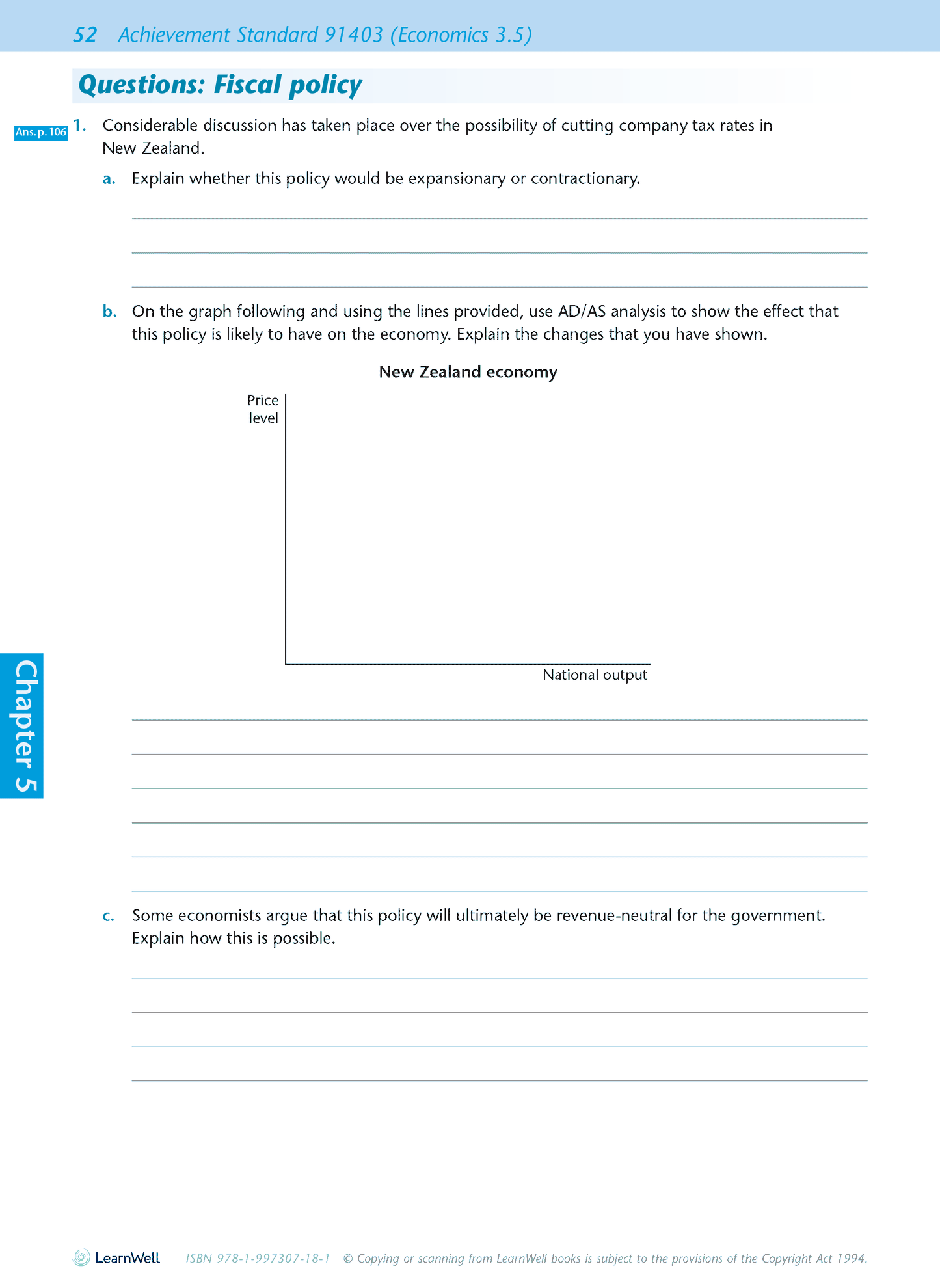 Scholarship Economics AME Workbook