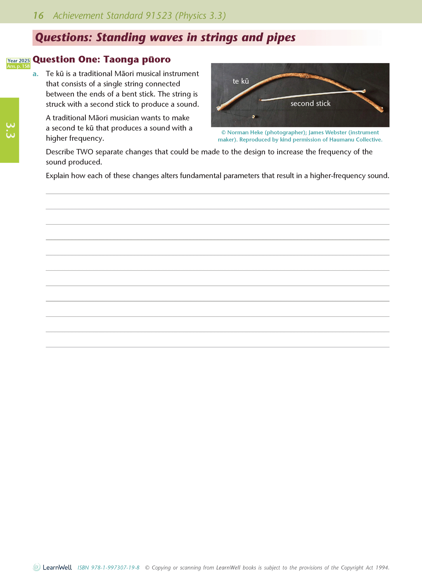 Scholarship Physics AME Workbook