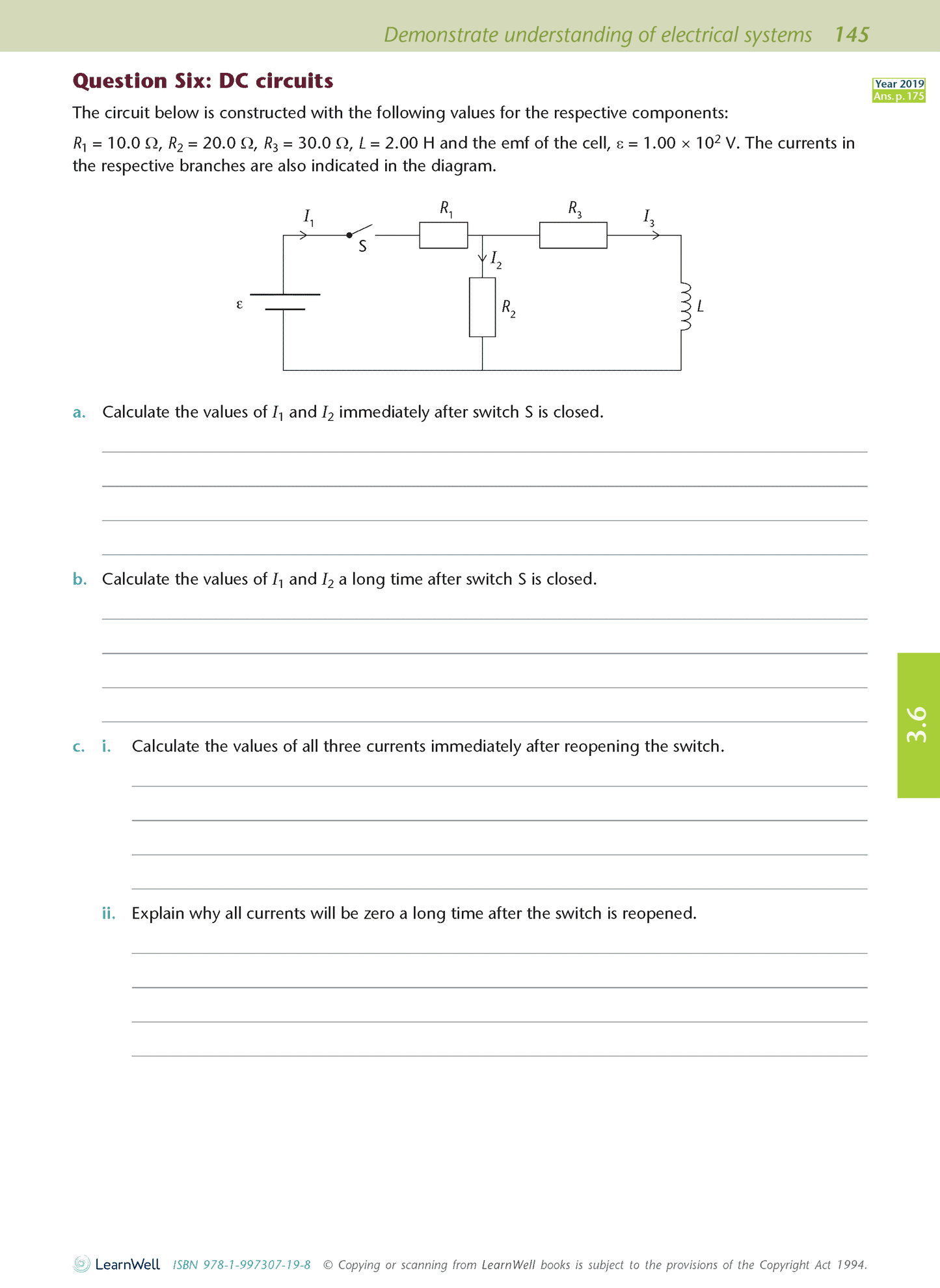 Scholarship Physics AME Workbook