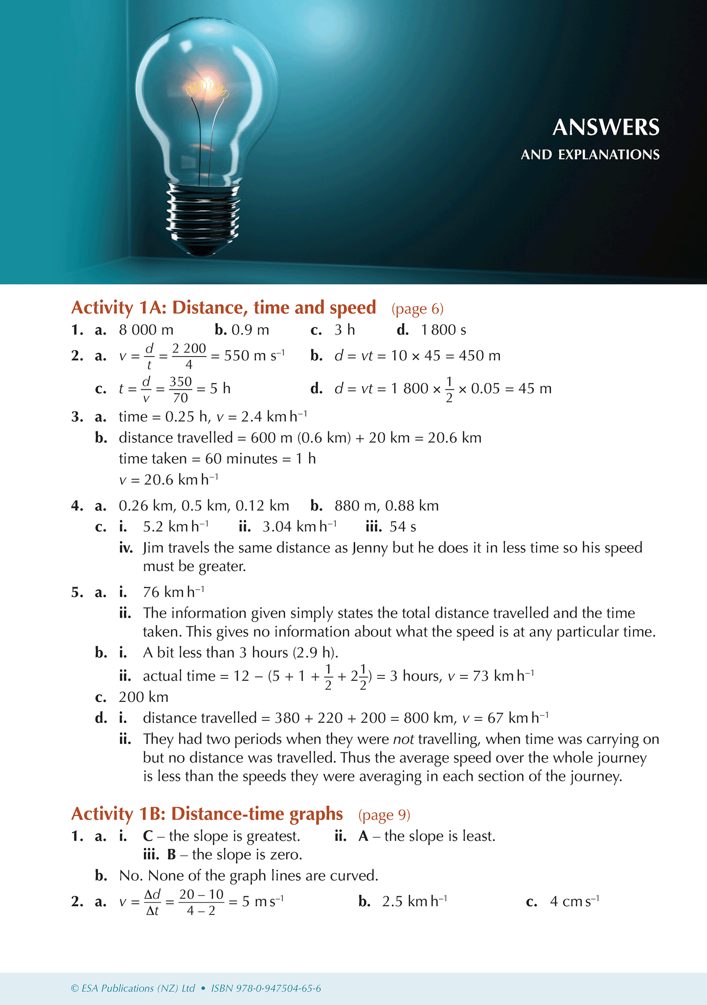 Level 1 Science ESA Study Guide