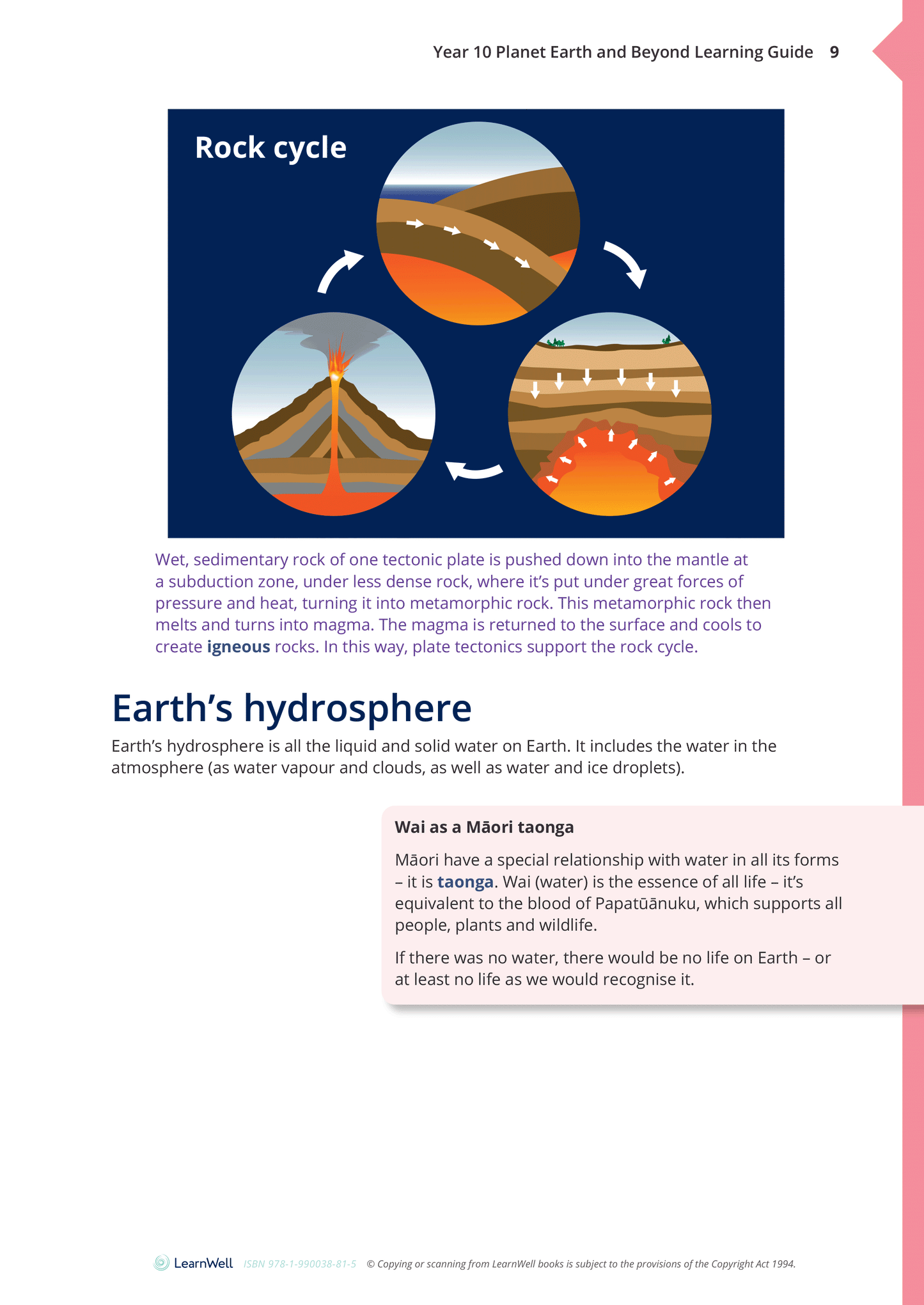 Year 10 Planet Earth and Beyond Learning Guide