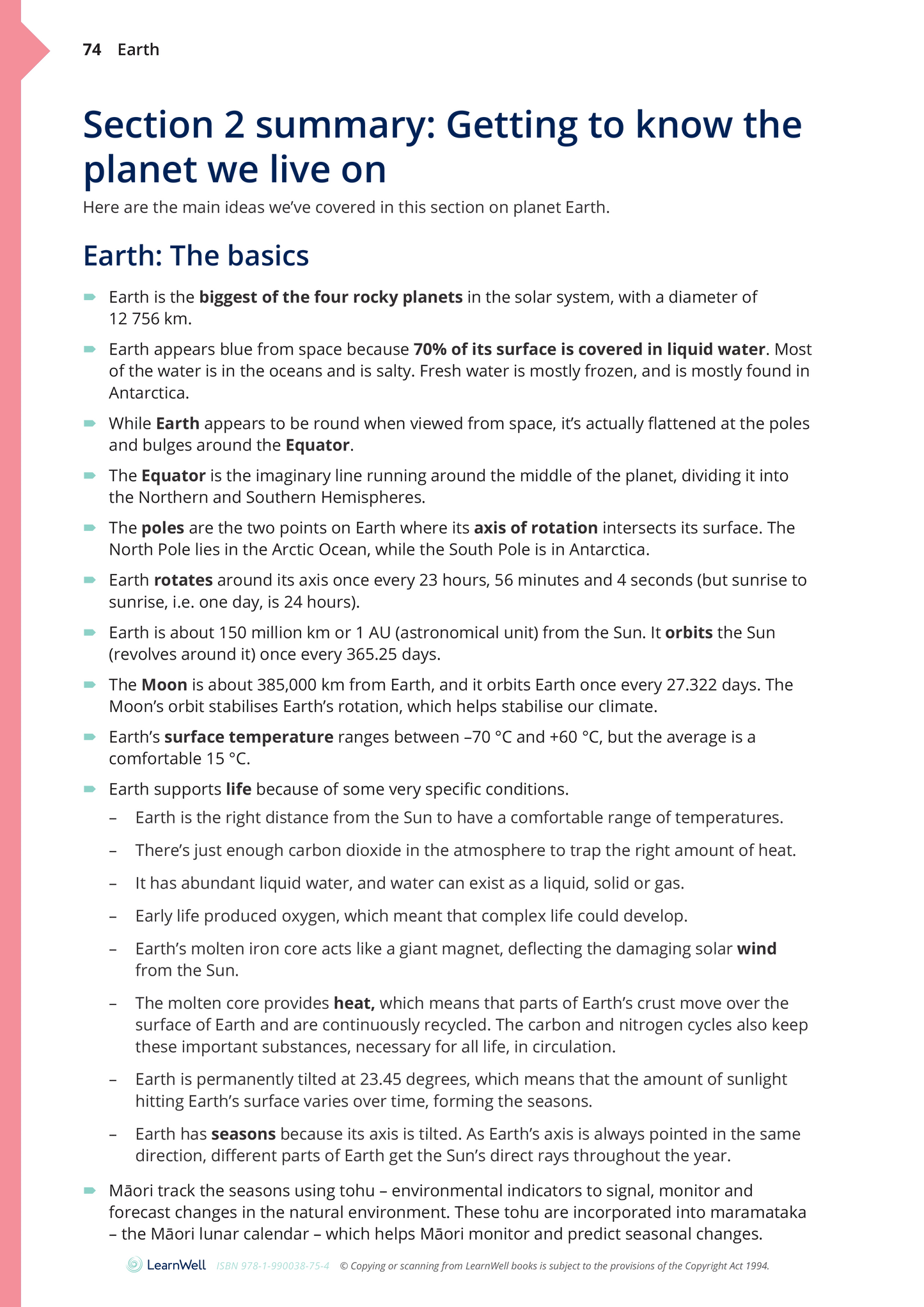 Year 9 Planet Earth and Beyond Learning Guide