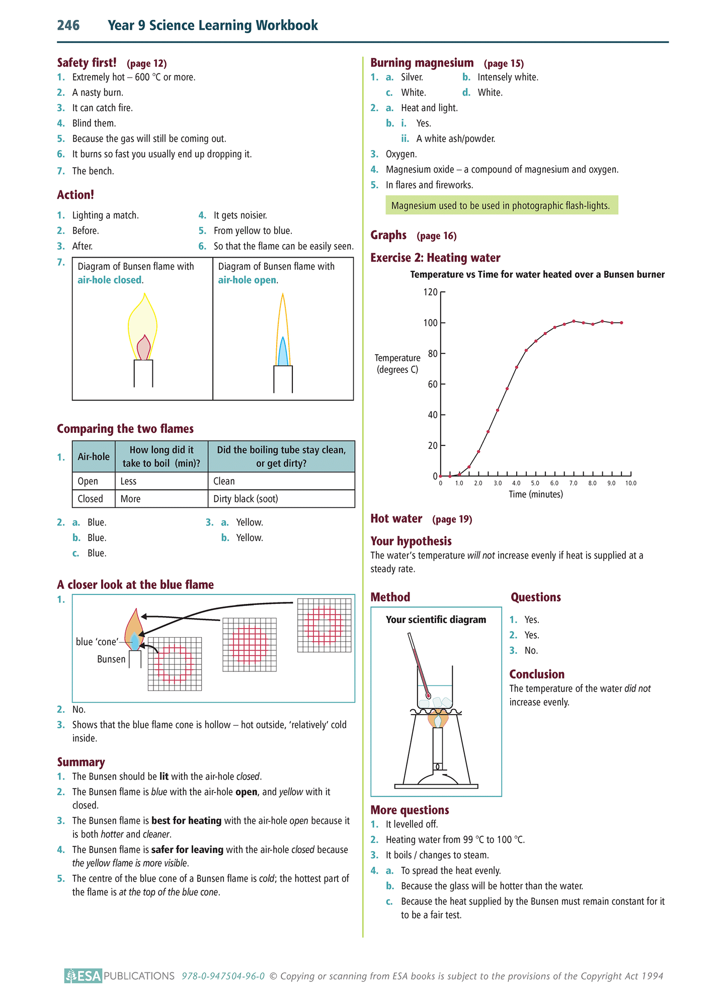 Year 9 Science Learning Workbook