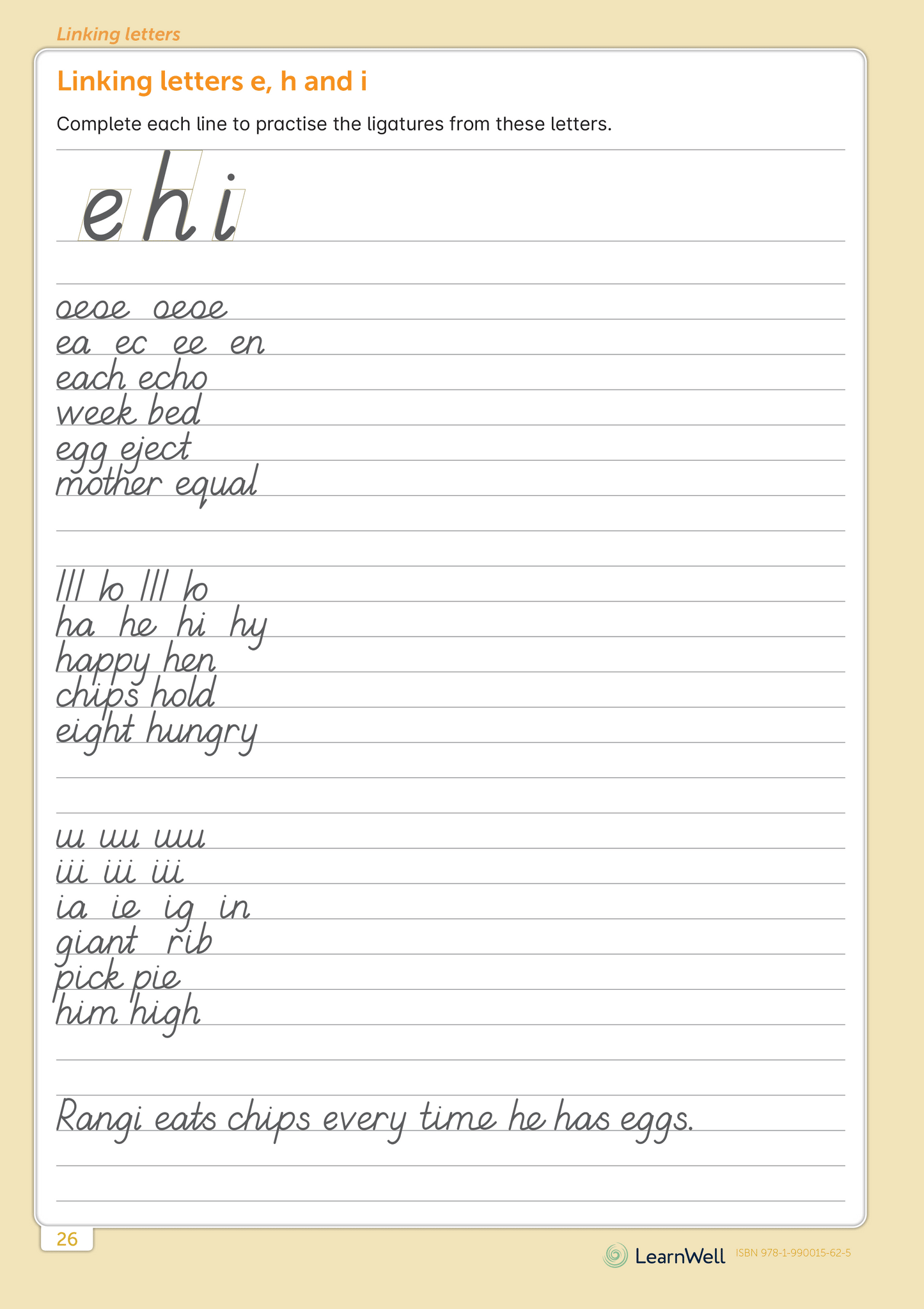 Senior Handwriting Start Right Workbook