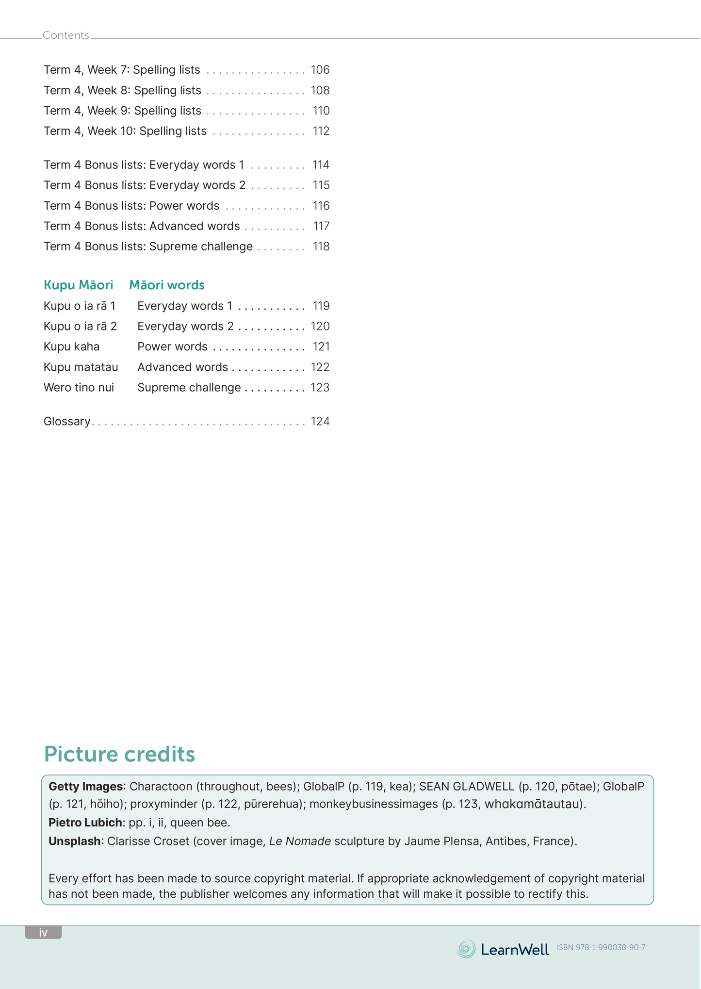 Spelling Ability Lists Start Right Workbook
