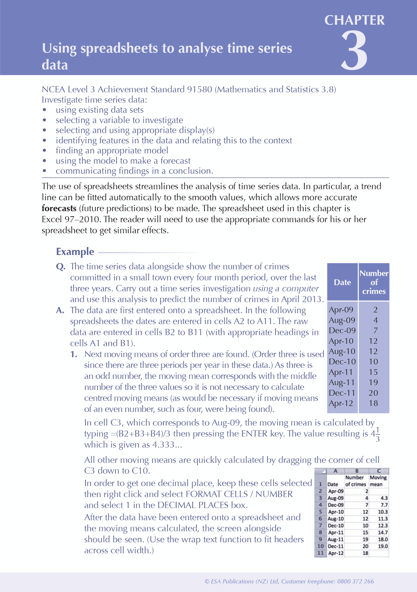 Level 3 Statistics ESA Study Guide