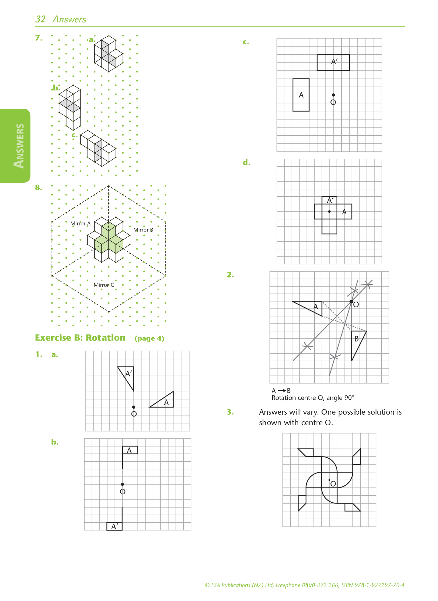 Level 1 Transformation Geometry 1.9 Learning Workbook