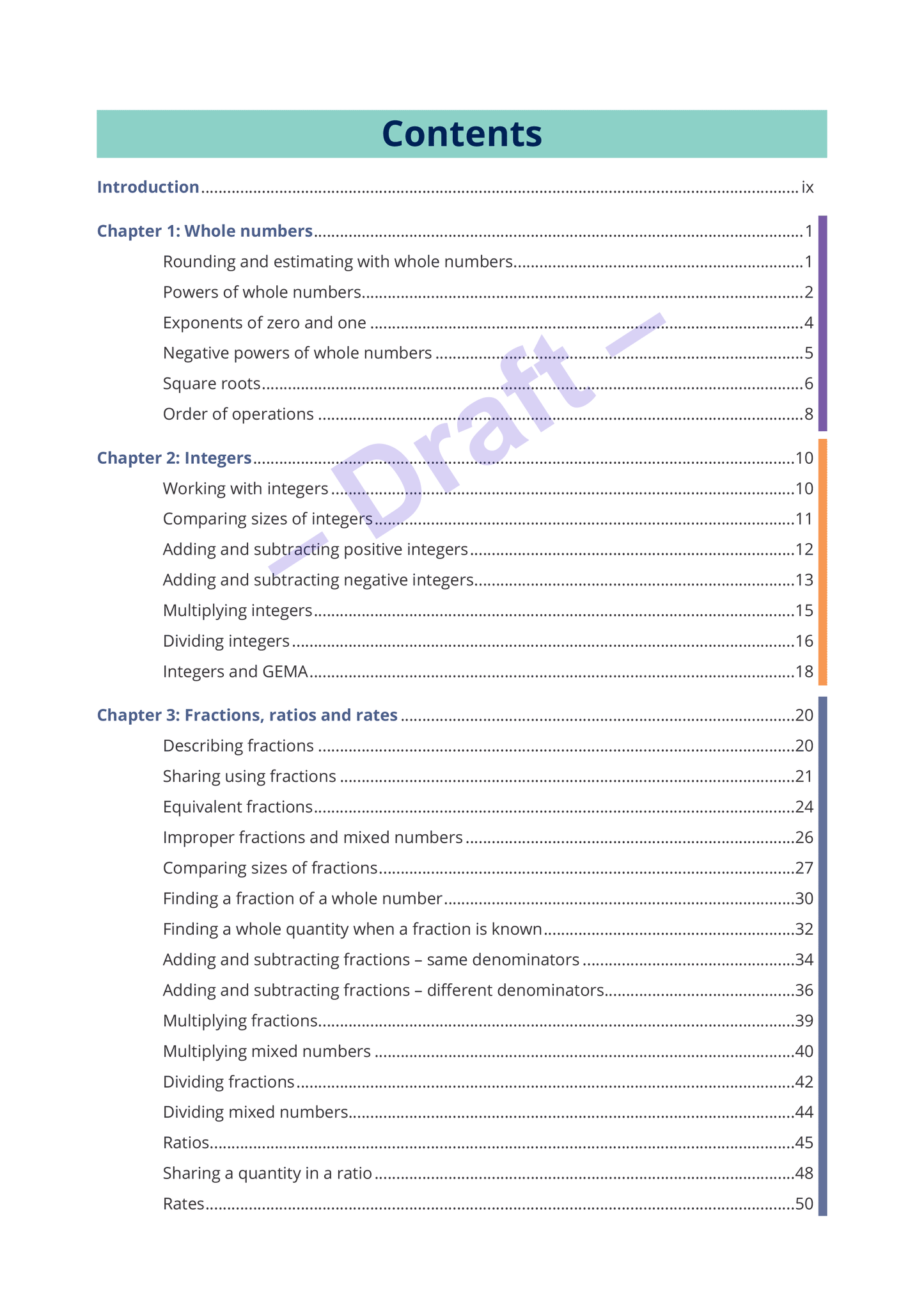 Year 9 Mathematics and Statistics Learning Workbook
