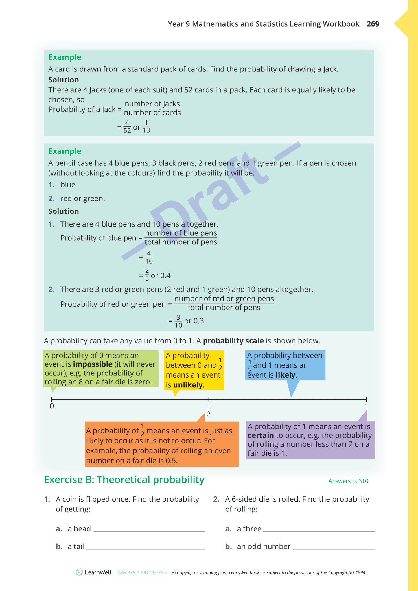 Year 9 Mathematics and Statistics Learning Workbook