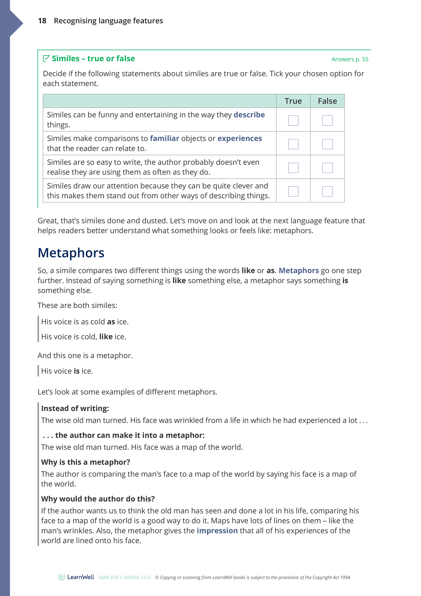 Year 9 Close Reading of Written Texts Learning Guide