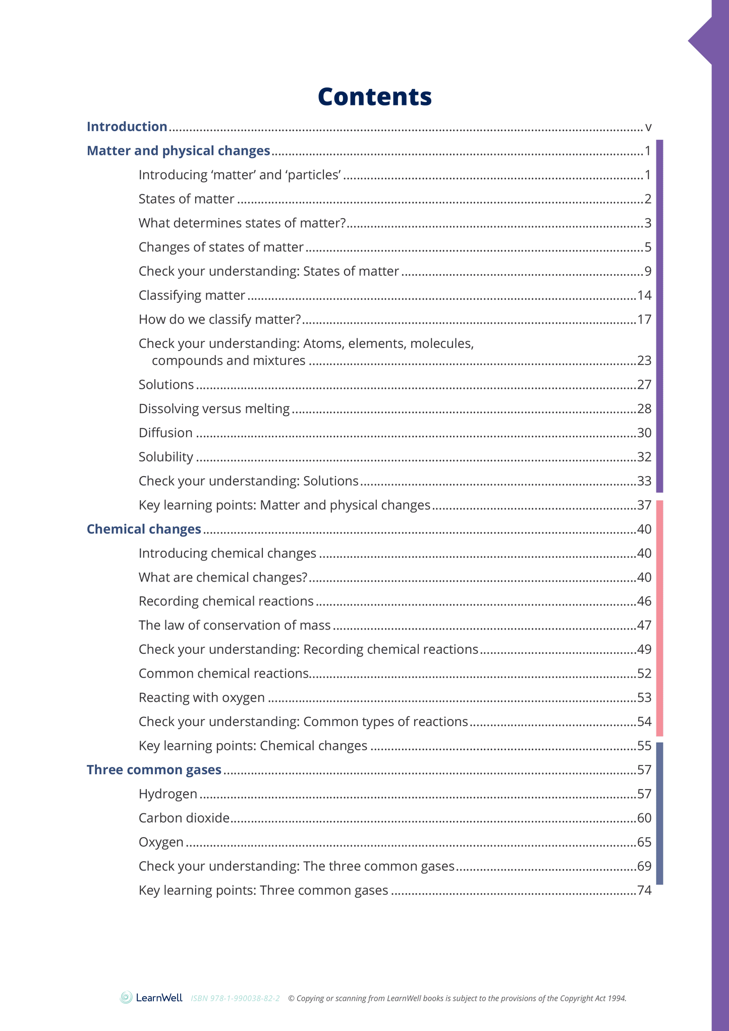 Year 9 Material World Learning Guide