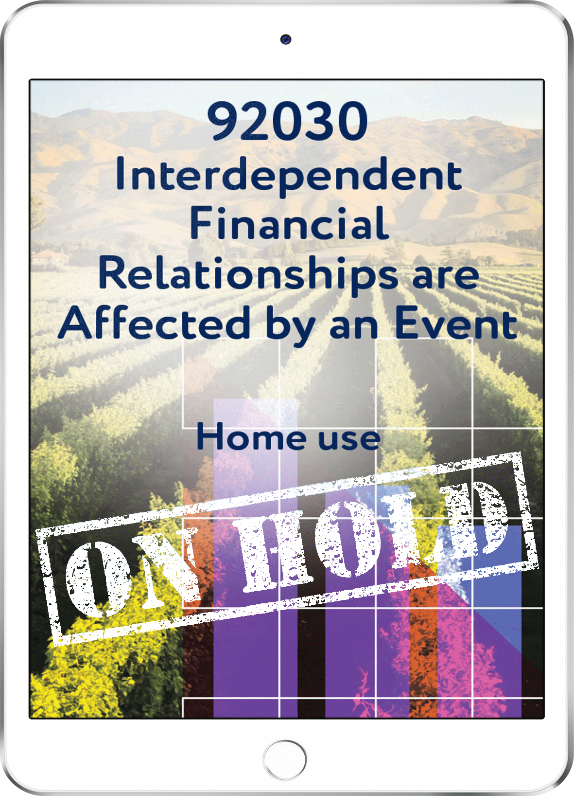 92030 Interdependent Financial Relationships are Affected by an Event - Home Use